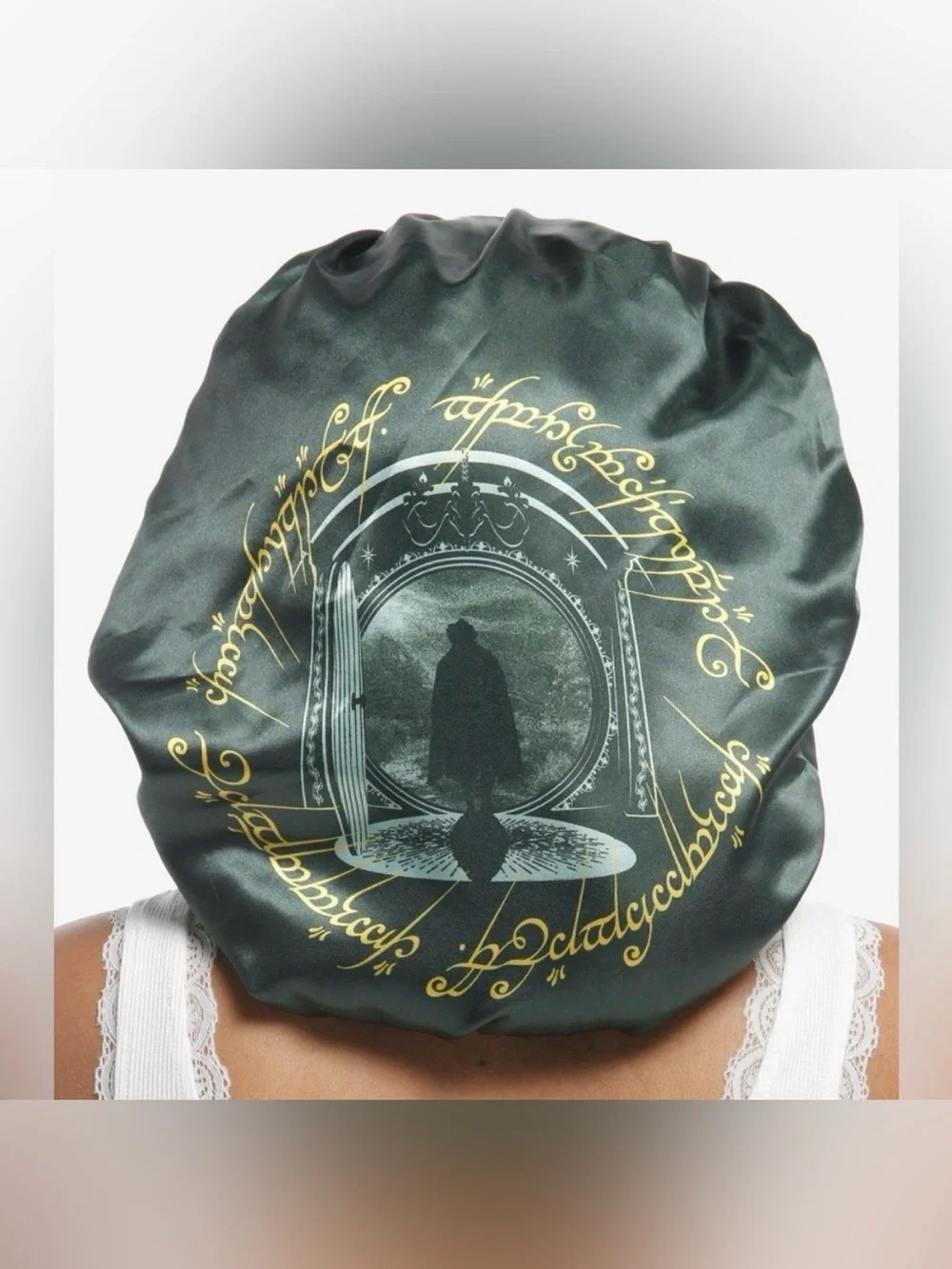 Lord of the Rings Reversible Satin Bonnet- New